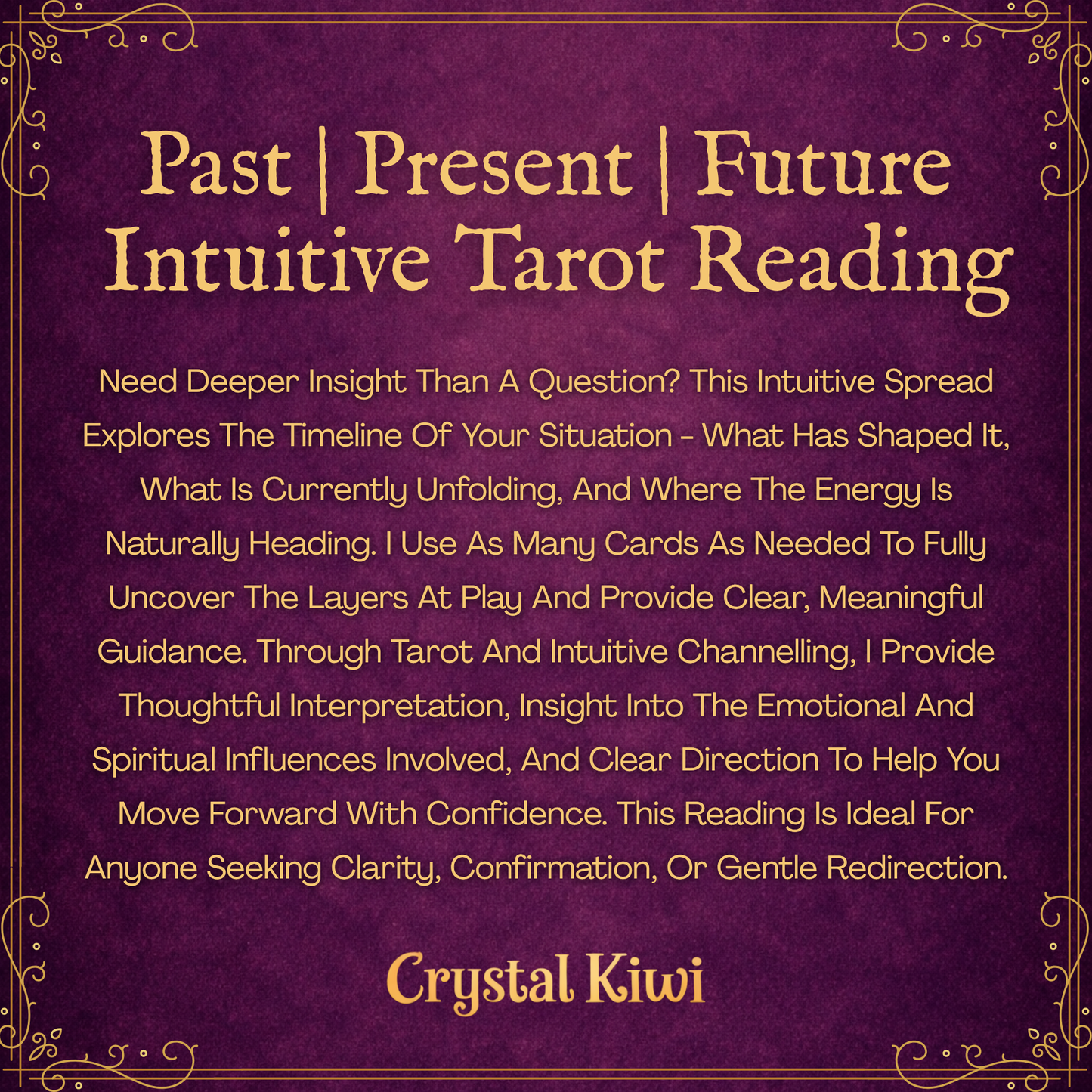 Past/Present/Future Reading