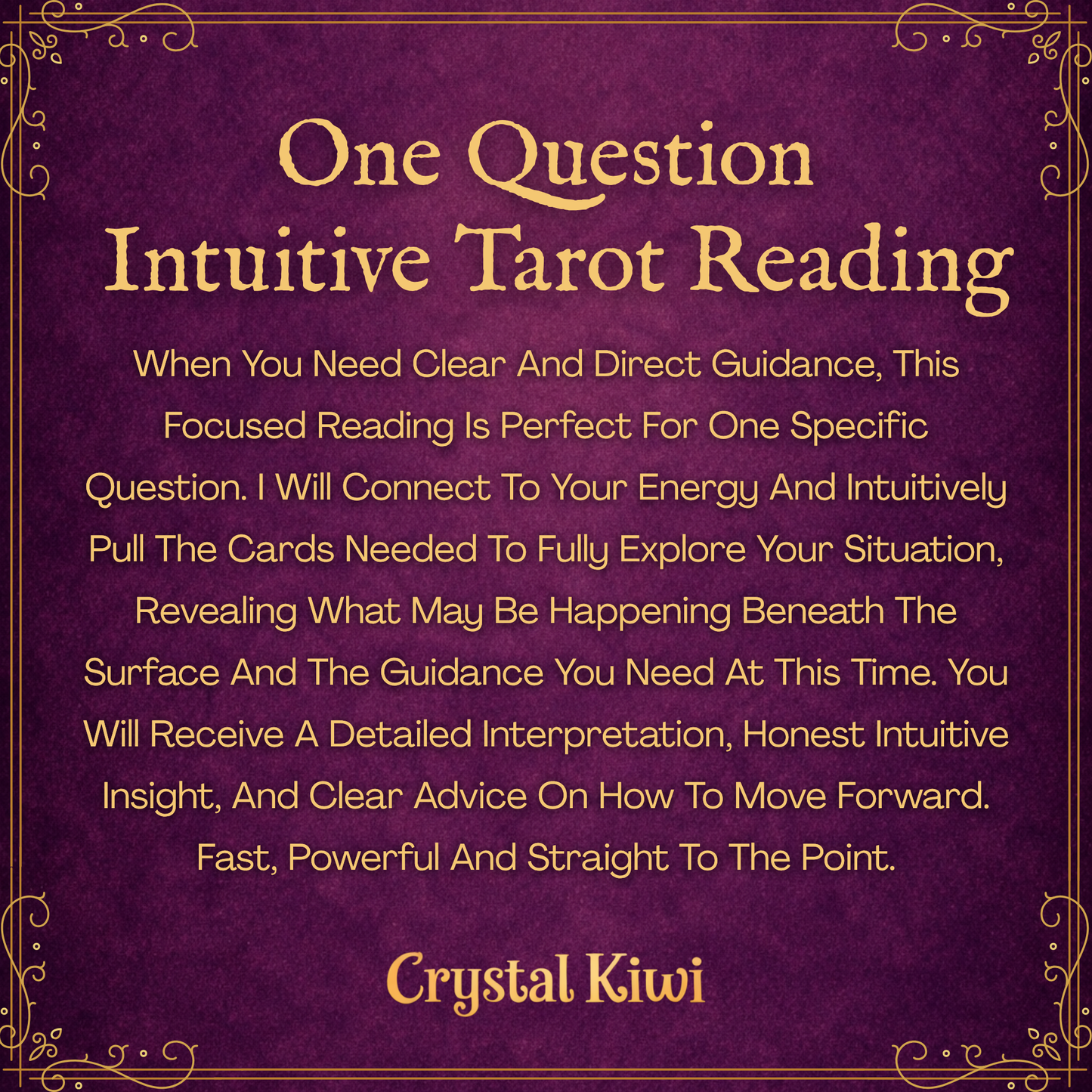 One question Reading